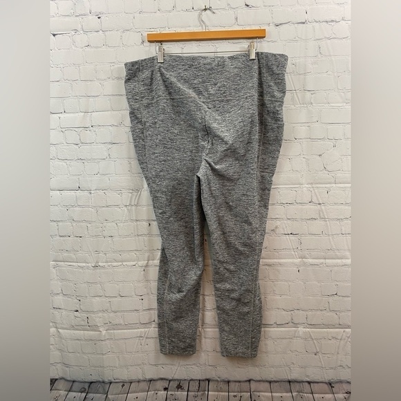 Chico’s Zenergy Black Heather Workout Athletic Leggings Womens Plus Size 20/22 - Picture 2 of 7